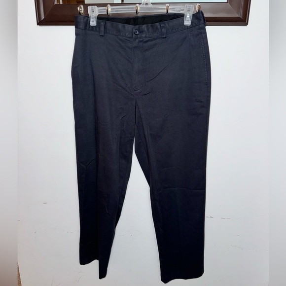 LL Bean Men’s Pleated Front Natural Fit Size 34 - Picture 1 of 5